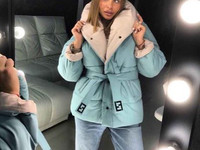 WINTER COLLECTION «F» с капюшоном-воротом из плотного непродуваемого/в