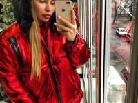 ПУХОВИК с капюшоном, плотное не продуваемое и водоотталкивающе лаке-ди