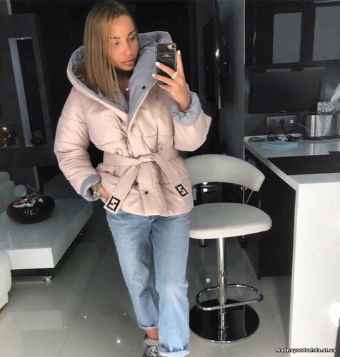 WINTER COLLECTION «F» с капюшоном-воротом из плотного непродуваемого/в