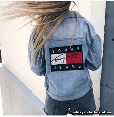 Джинсовая куртка Tommy Jeans-производство Китай №01939 Цена: 640.00 гр