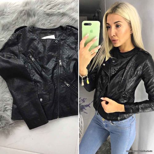 Куртка короткая-производство Китай №01942 Цена: 780.00 грн. Размеры: 4
