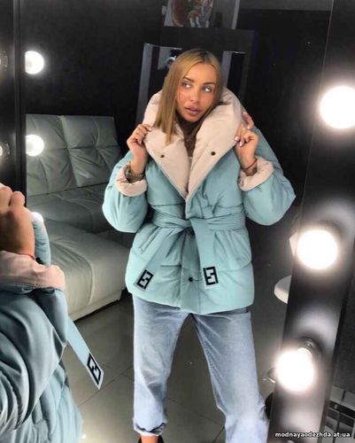 WINTER COLLECTION «F» с капюшоном-воротом из плотного непродуваемого/в