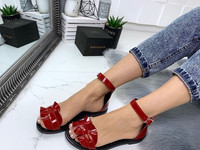 Код 11234 Босоножки = =NikART==, цвет: RED, материал: НАТУР.ЛАК ширина