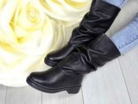 код =1090=  Демисезонные сапожки Comfort.  Натуральная кожа,  внутри ф