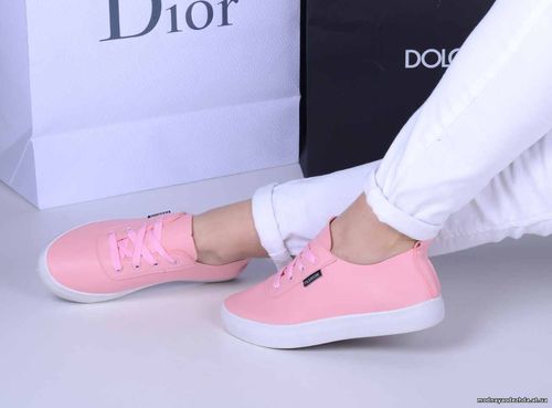 код 21119 290грн Кеды fashion белая подошва 2,5 см Цвет: розовый Эко к