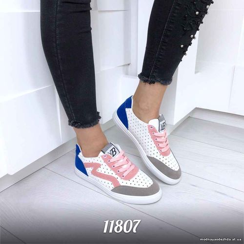 КОД 11807  Кеды = Peynet =, цвет: White + GREY, материал: материал: эк