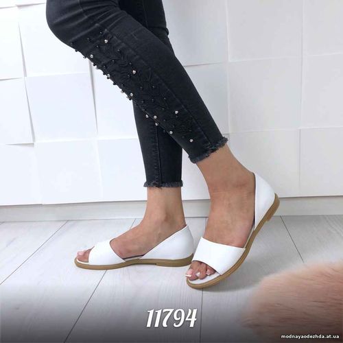 КОД 11794  Босоножки = Heeley = цвет: БЕЛЫЙ, материал: НАТУР. КОЖА шир