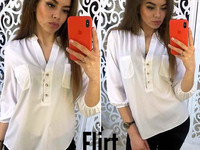 Блуза Цена: 390 грн. Размер:42-44 Ткань: Soft Цвета: красный, белый, п